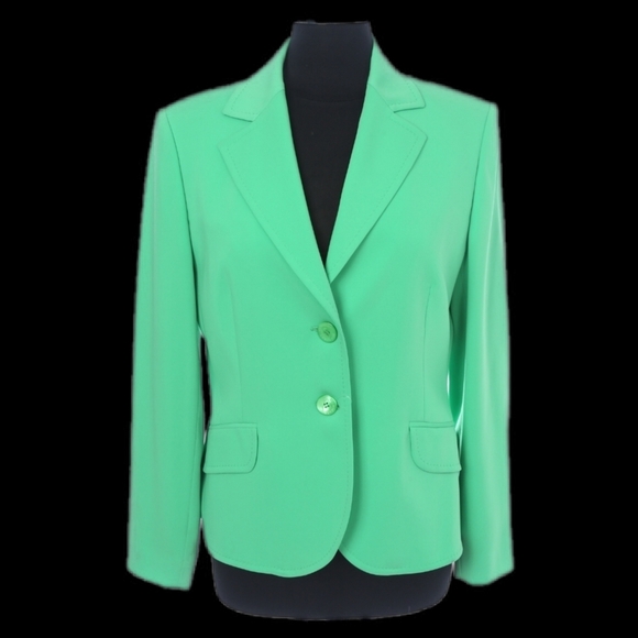 Burberry Jackets & Blazers - Burberry Authentic Women’s Blazer, super high end material , hi viz lime green L